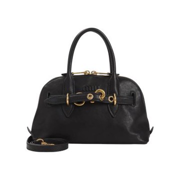 MIU MIU Aventure 小款 手提 肩背包 斜背包 黑色 5BB169