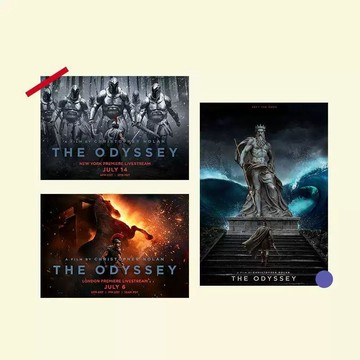 奧德賽 海報🔥諾蘭新片 The Odyssey 馬特達蒙 湯姆霍蘭德 安妮海瑟薇 電影周邊 生日交換禮物奧德賽The