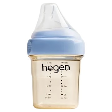 hegen 金色奇蹟 PPSU 多功能方圓型寬口奶瓶  沁藍色  150ml  1個