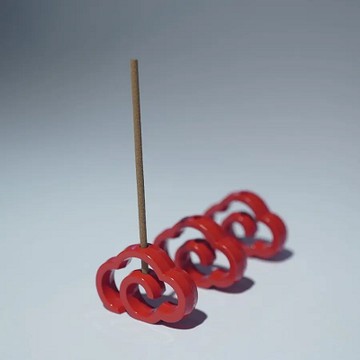 【expo BEAUTY】馨心齋香品  討喜紅/祥雲臨門雲朵香插