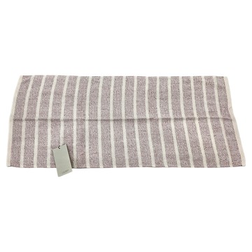 TSUBAME TOWEL kasumi雲霧橫紋 有機棉毛巾 輕薄款  條紋紅  1條