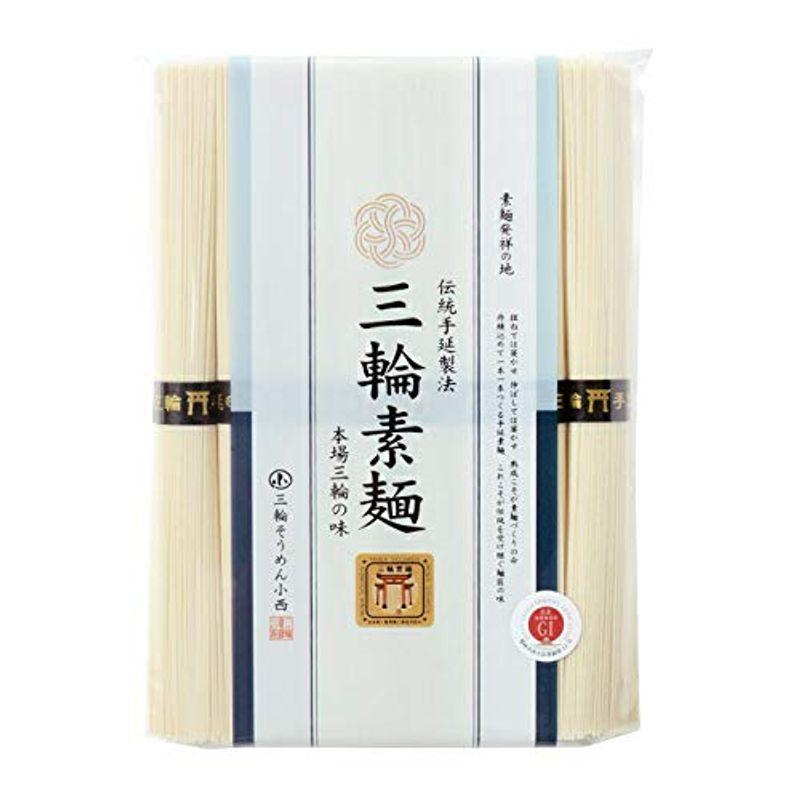 三輪そうめん小西 三輪素麺 鳥居 誉 400g ×2袋