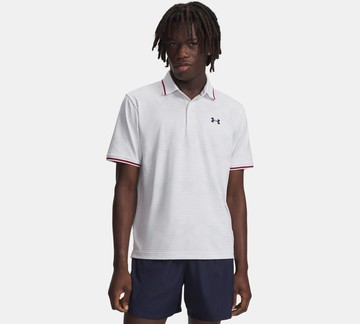 [UA]男 Drive Warning Star 短袖POLO-人氣新品