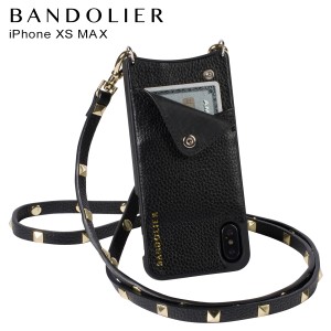 Bandolier バンドリヤー Iphone Xs Max ケース スマホ 携帯 ショルダー アイフォン レザー Sarah Gold メンズ レディース ブラック 10sar 通販 Lineポイント最大1 0 Get Lineショッピング