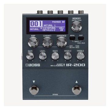 BOSS IR-200 Amp & IR Cabinet 箱體模擬效果器 單顆 電吉他效果器