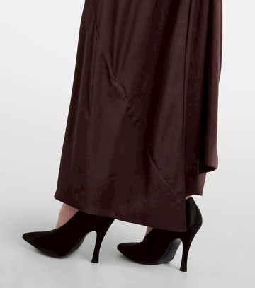Vivienne Westwood Long Fond draped satin gown