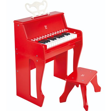 Hape 寶寶的第一台鋼琴  均碼(38.2 x 49.5 x 23.3 cm)  紅色  1個