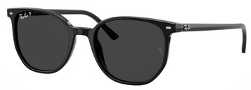 RAY BAN 亞洲版 Elliot 偏光太陽眼鏡 RB2197F 901/48 黑框深灰偏光鏡片 公司貨