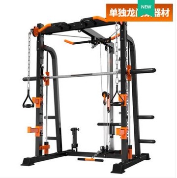 多功能舉重床家用史密斯臥推器深蹲架杠鈴架龍門框式套裝健身器材
