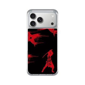 iPhone 17 Pro Max ClearX (MagSafe 兼容) 霜透灰 - Assassin's Creed - Assassin's Creed® Shadows - Naoe silhouette