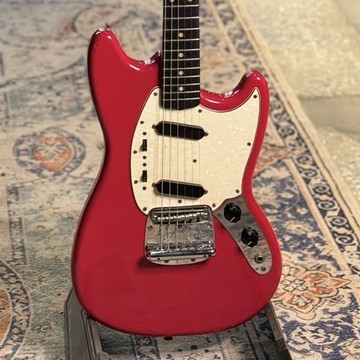 【二手】1966年製 Fender USA Mustang Red 1966 電吉他 單單 小搖座 復古紅 玫瑰木指板