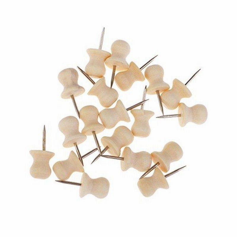 Kowaku プッシュピン 木製 画びょう ピン 押しピン 画鋲 掲示板 ヨーロッパ 地図 写真用 約80ピース入り 全3種類 通販 Lineポイント最大0 5 Get Lineショッピング