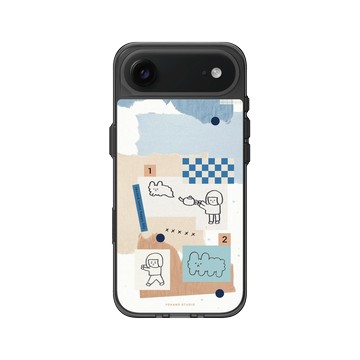 iPhone Air Clear (相機按鈕) 酷墨灰 - 右手超人 - 靈感