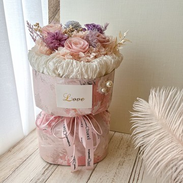 夢境莊園 小香風永生花束