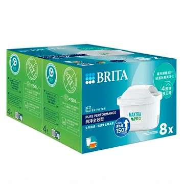 [COSCO代購5]  a促銷到5/29  C144345 Brita MAXTRA + 濾水壺專用濾芯純淨全效型 8入組 效期2028/05後