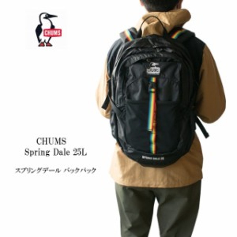 【美品】CHUMS 25L リュックバッグ