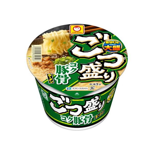 東洋水産 マルちゃん ごつ盛り コク豚骨ラーメン カップ 115g x12 メーカー直送