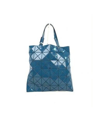 issey miyake 藍色 Baobao Tote PVC幾何拼接托特包 手提包