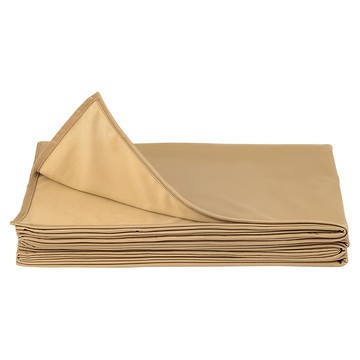 Litume 意都美 天鵝絨旅行毛毯 E650  170 x 122cm  奶茶色