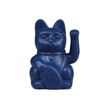 【預購】【DONKEY PRODUCTS】幸運繽紛招財貓 -迷你版 深藍色