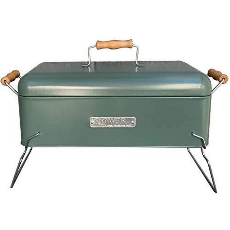 SLOWER バーベキュー コンロ 卓上 2~4人用 大 蓋付き BBQ STOVE Alta(XB) OLIVE グリーン - SLW261 通販  LINEポイント最大0.5%GET | LINEショッピング