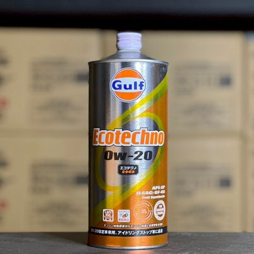 海灣 Gulf ECOTECHNO 0W20 0W-20 1公升包裝 PAO+VHVI 節能 省油 油電 嘉油站