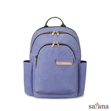 【satana】Soldier 輕盈通勤後背包-長春花藍-SOS3280-243