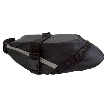 DIBOTE 迪伯特 自行車坐墊置物包 W3150-2  黑色  1個