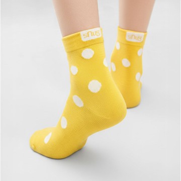 【休閒機能短襪-QQ黃】