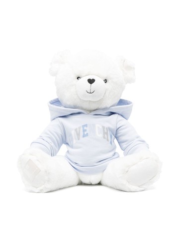 Givenchy Kids - logo-print Teddy Bear toy - kids - Polyester/Polyester/Cotton/Cotton/Spandex/Elastane - One Size - White