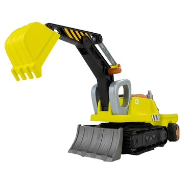 KiKimmy 聲光噴霧兩用工程挖土機/推土機  開取式坐墊置物箱  附置物後車斗  360度挖臂旋轉操作  H1048  1個