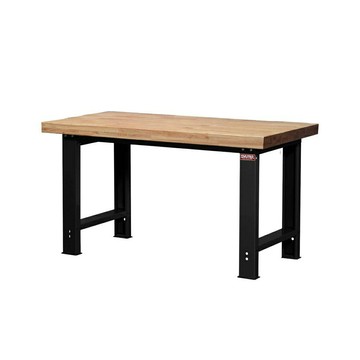 樹德SHUTER 150cm實木專業重型工作桌-已組裝 黑色 /組 WH-5W【APP滿額下單10%點數(單一帳號最高5000點)】1/31止