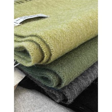 專柜品質~100%澳洲純羊毛羊絨圍巾高級感冬季保暖窄圍脖男女禮物