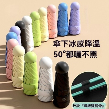 🔥臺灣現貨🔥口袋傘 抗uv 防紫外線 折疊傘 小巧便攜 晴雨傘 摺疊傘 遮陽傘 迷你傘 雨傘 防曬傘 黑膠傘 太陽傘