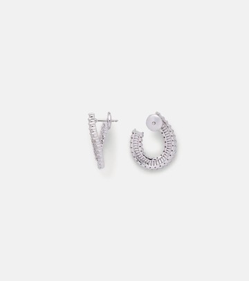 Bucherer Fine Jewellery 18kt white gold earrings with diamonds