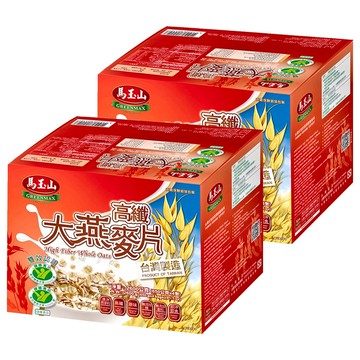 馬玉山 高纖大燕麥片  2600g  2盒