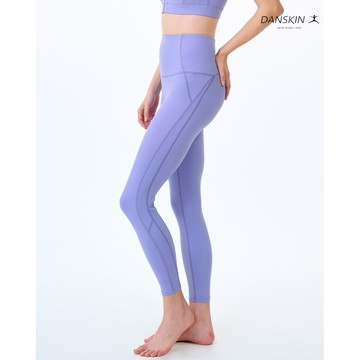 【Danskin】粉紫色高腰緊身褲 X5WUL332