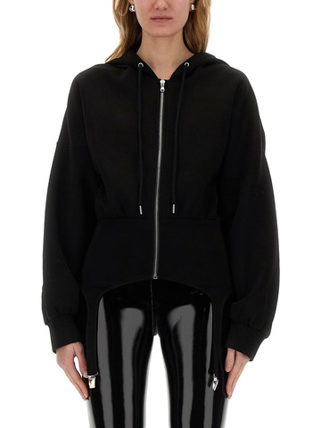 fiorucci sweatshirt with suspenders