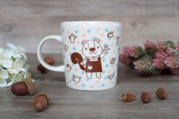 咖啡職人 : 點點阿諾馬克杯