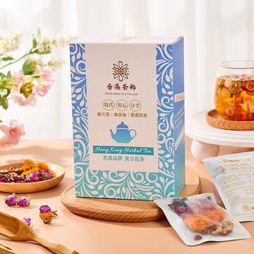 三花養顏花茶 (12包/盒) - 玫瑰花 金邊玫瑰 金盞花 養顏美容