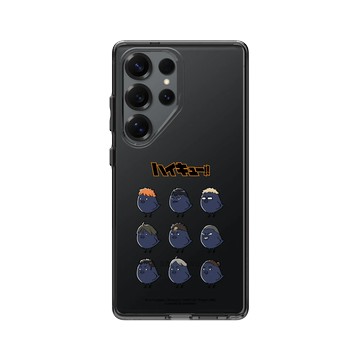 Galaxy S25 Ultra Clear 酷墨灰 - 排球少年 Haikyu!! - 吉祥物系列 - 烏野高中(烏鴉)