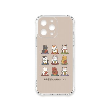 iPhone 15 Pro Max 殼 TRON IPHONE 15 PRO MAX 俄羅斯方塊招財貓九小貓 四角防摔殼 手機殼