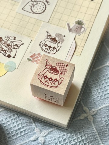 【午茶時光】魔法茶壺 印章