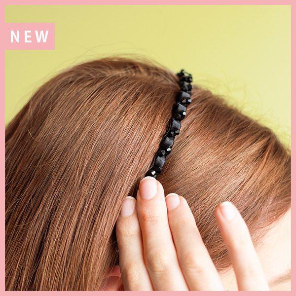 85折【80's復古瘋】↘德國【Invisibobble】無痛感造型髮箍 可調式(黑曜石)