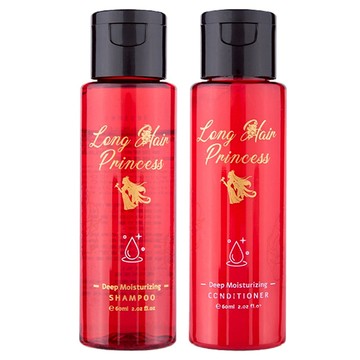 長髮公主的秘密 MINI 魔髮控油旅行組 深層保濕洗髮精+保濕修護素 60ml x 2  1組