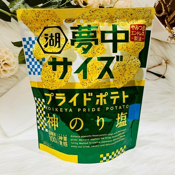 日本 KOIKEYA 湖池屋 夢中size洋芋片 洋芋片 岩鹽風味 海苔風味｜全店$199免運