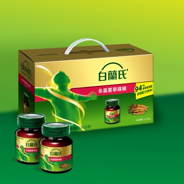 【白蘭氏】冬蟲夏草雞精 68ml 18瓶 (白天好精神、晚上好助眠)