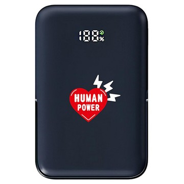 HUMAN POWER 磁吸無線電源  黑色  HU-MW20W