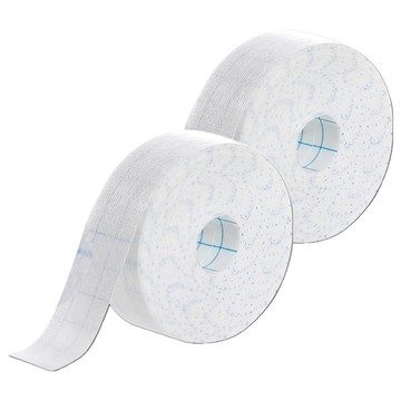 FaSoLa 多功能領袖帽口吸汗防髒貼 25mmx8m 無紡布  白色  2個