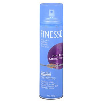 Finesse Extra Hold Aerosol Hairspray Unscented 7 oz by Finesse